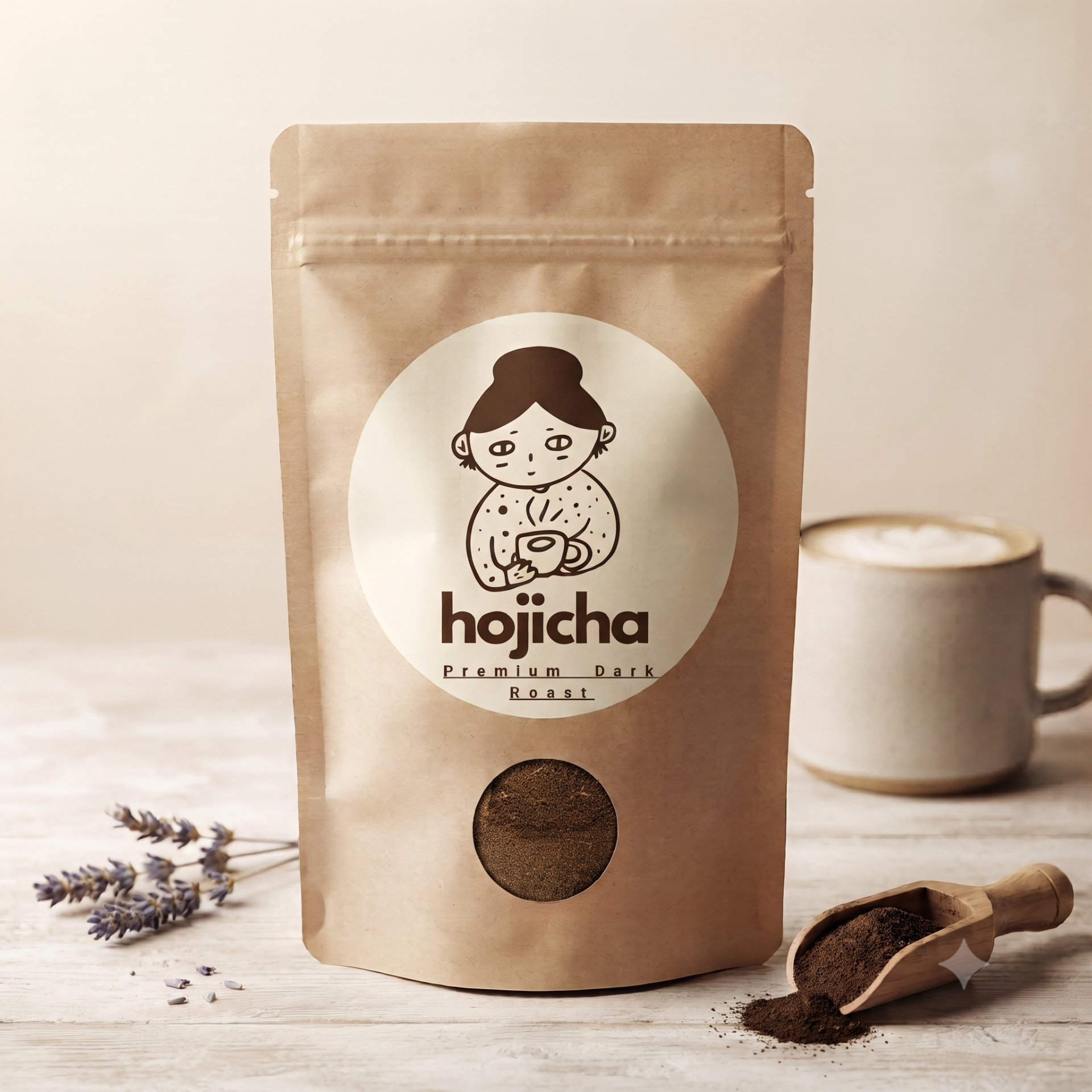 Embalaža Hojicha Dark Roast